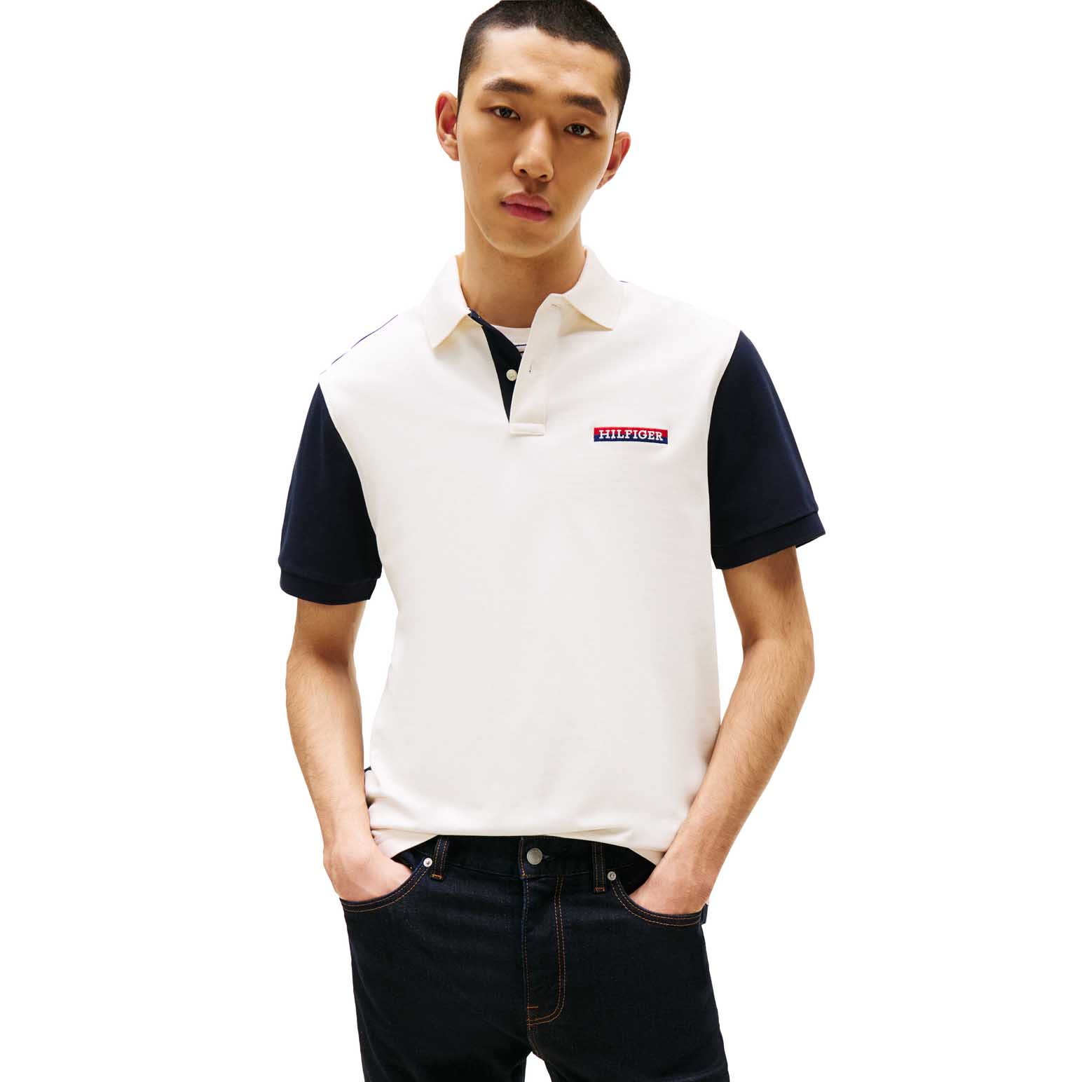 Tommy Hilfiger Americana Archive Colorblock Reg Polo